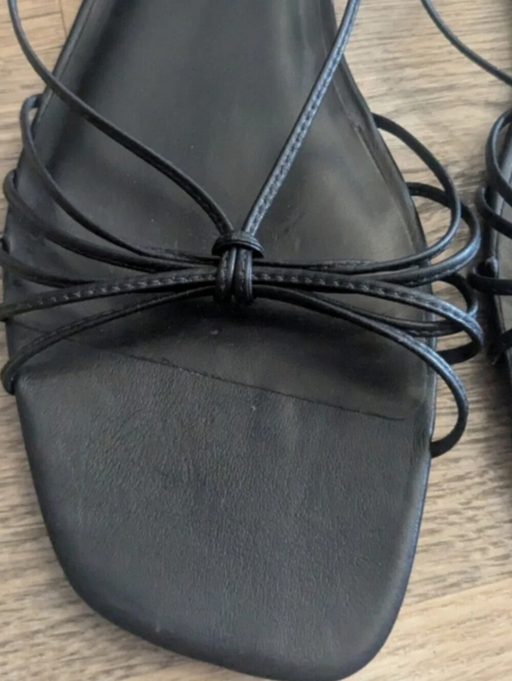 Reformation Milligan Flat Strappy Sandal